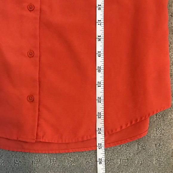 Uniqlo Orange Blouse - Size S - Picture 6 of 7